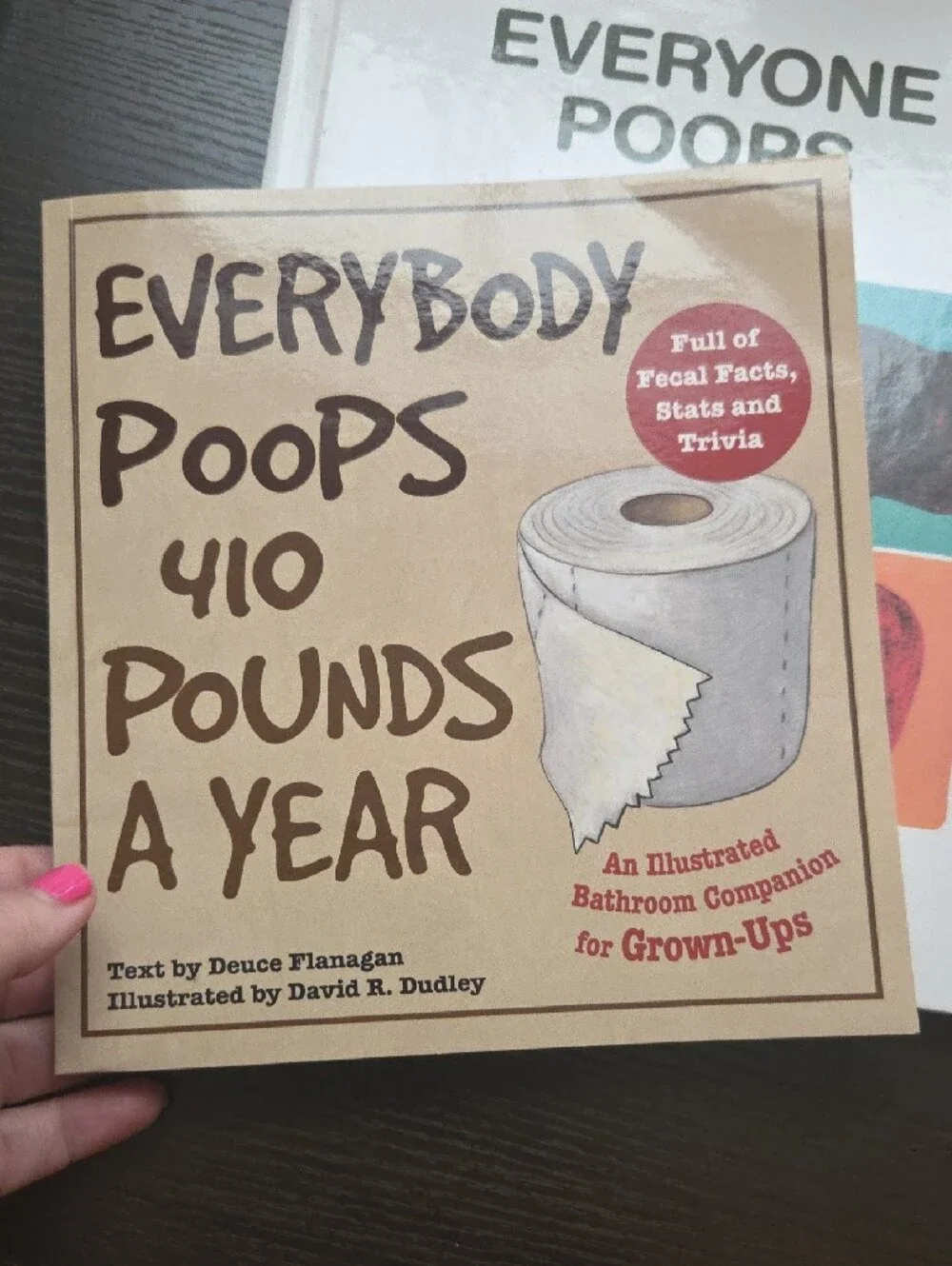 Everyone Poops by Taro Gomi — White Cover with Colorful Squares